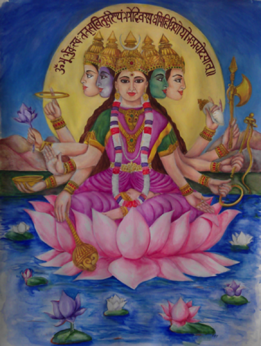 Gayatri - Watercolor Gayatri - Watercolor